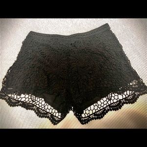 Lace shorts
